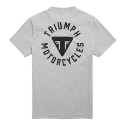 Triumph Newlyn T-Shirt Grey -Motorcycle Equipment Store 00027173 002