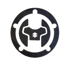 Suzuki Fuel Cap Protection Sticker Black