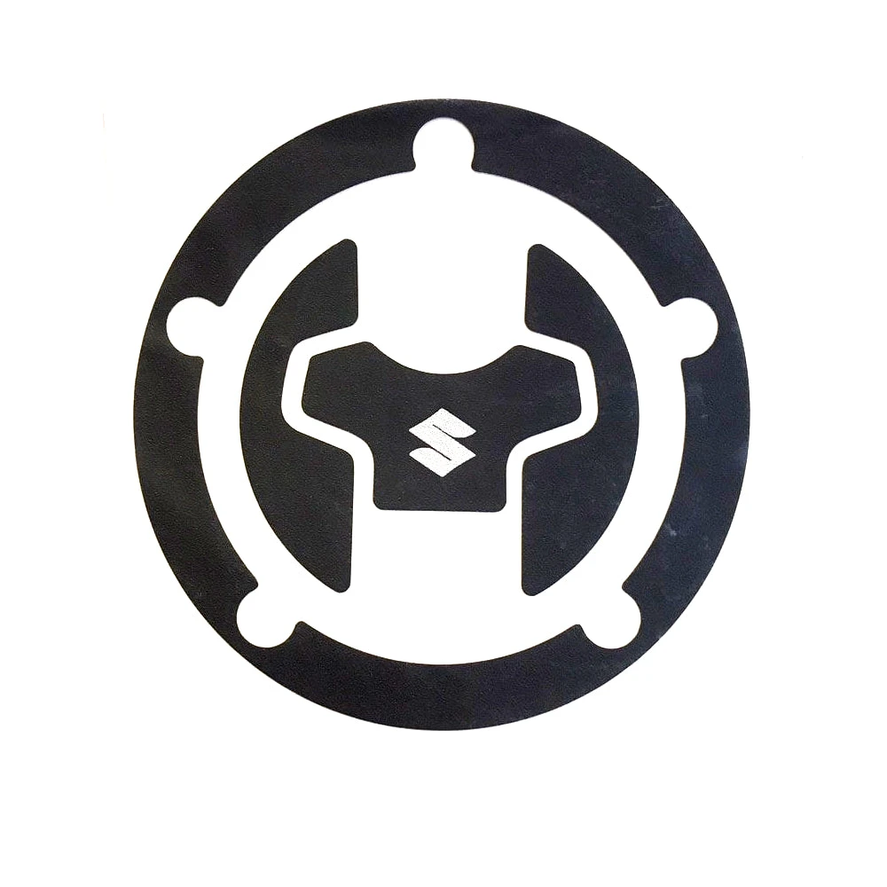 Suzuki Fuel Cap Protection Sticker Black 3 Suzuki Fuel Cap Protection Sticker Black