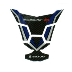 Suzuki GSX-R1000 Tank Pad Blue / Carbon