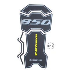 Suzuki V-Strom 650 Tank Pad Yellow / Black
