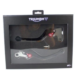 Triumph Street Triple 765 Vin> Machined Lever Kit Radial (Long) A2021447 -Motorcycle Equipment Store A2021447 TriumphStreetTriple765vin MachinedLeverKitRadial Long boxed