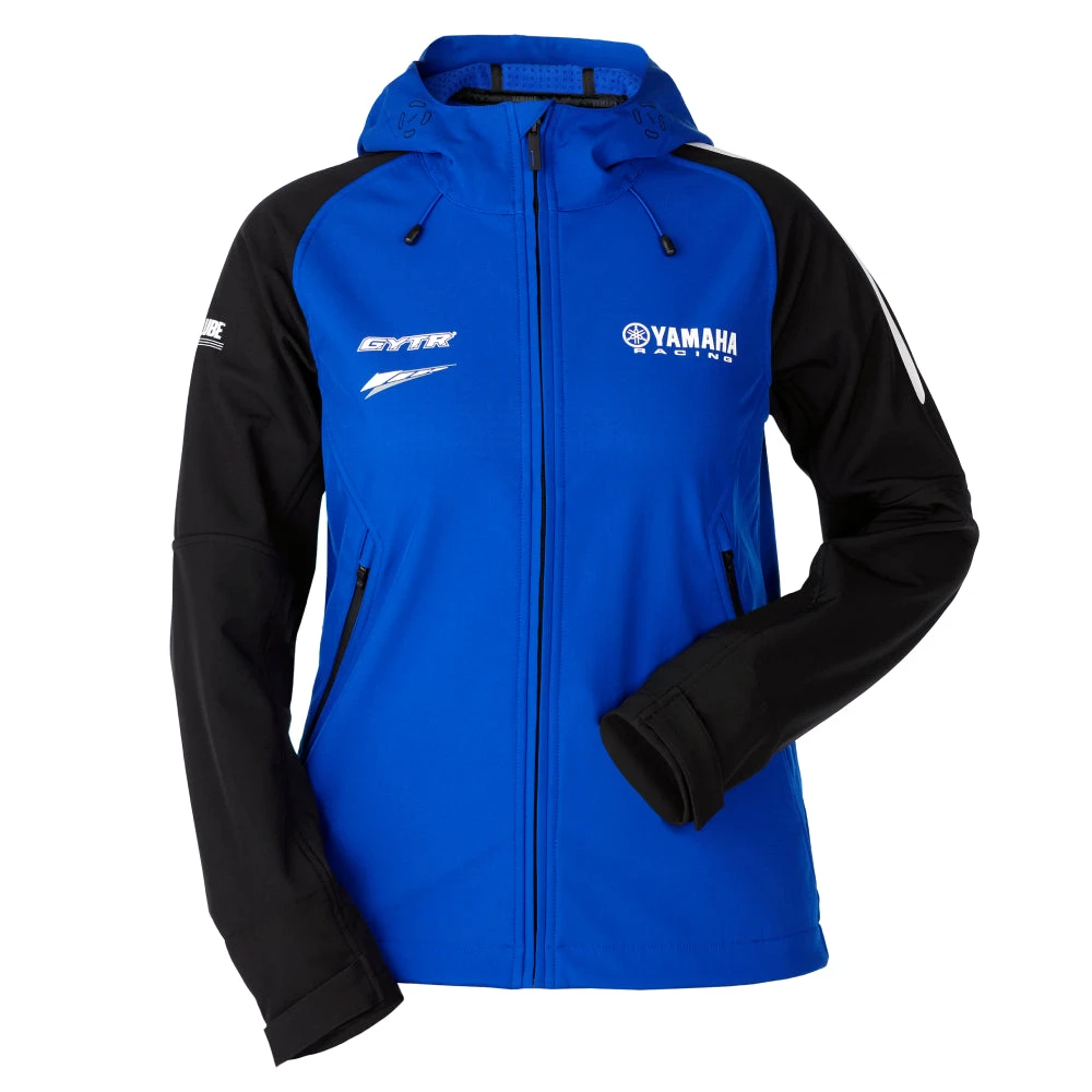 Yamaha Women's Paddock Blue Pulse Softshell Jacket 4 Yamaha Women's Paddock Blue Pulse Softshell Jacket - Image 2