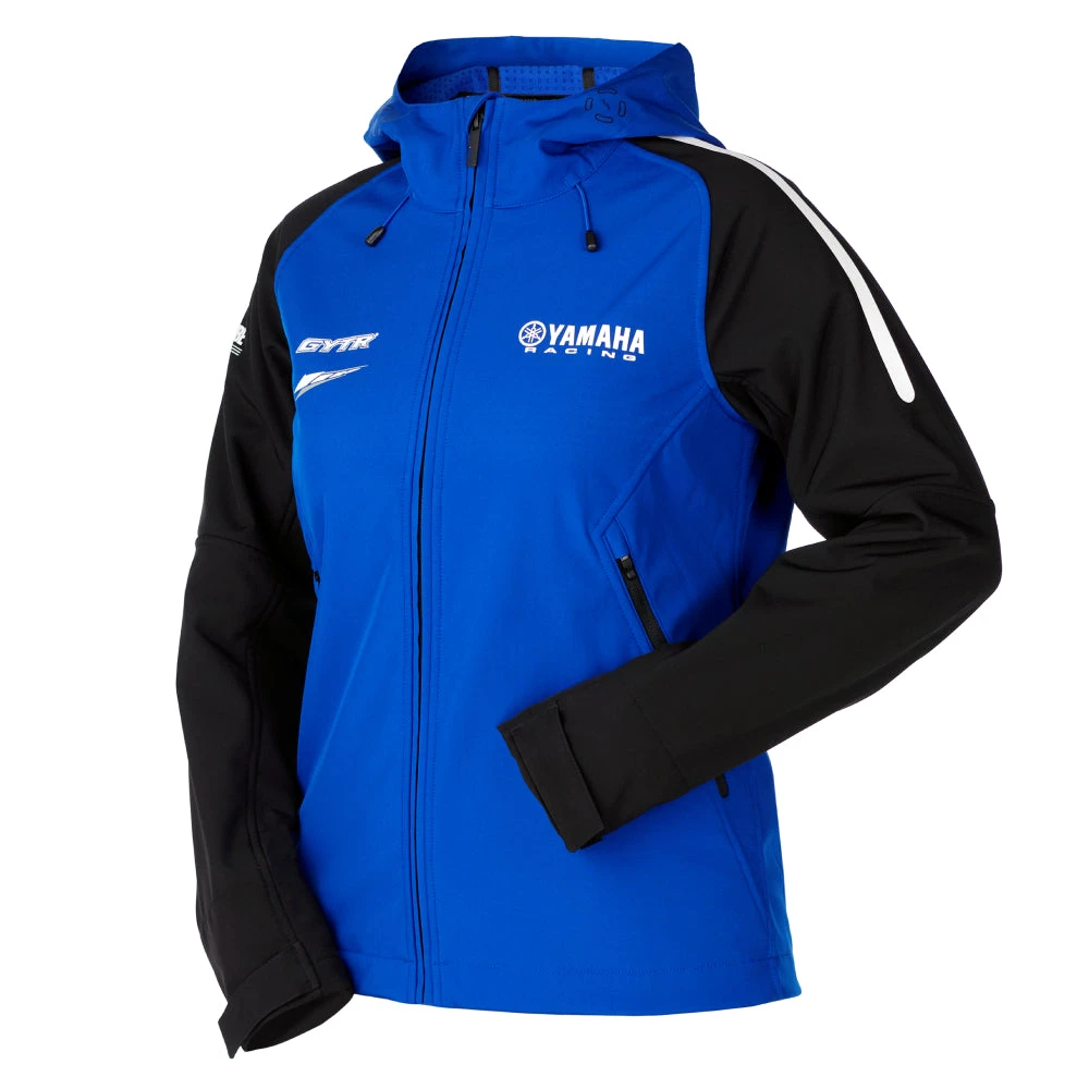 Yamaha Women's Paddock Blue Pulse Softshell Jacket 3 Yamaha Women's Paddock Blue Pulse Softshell Jacket