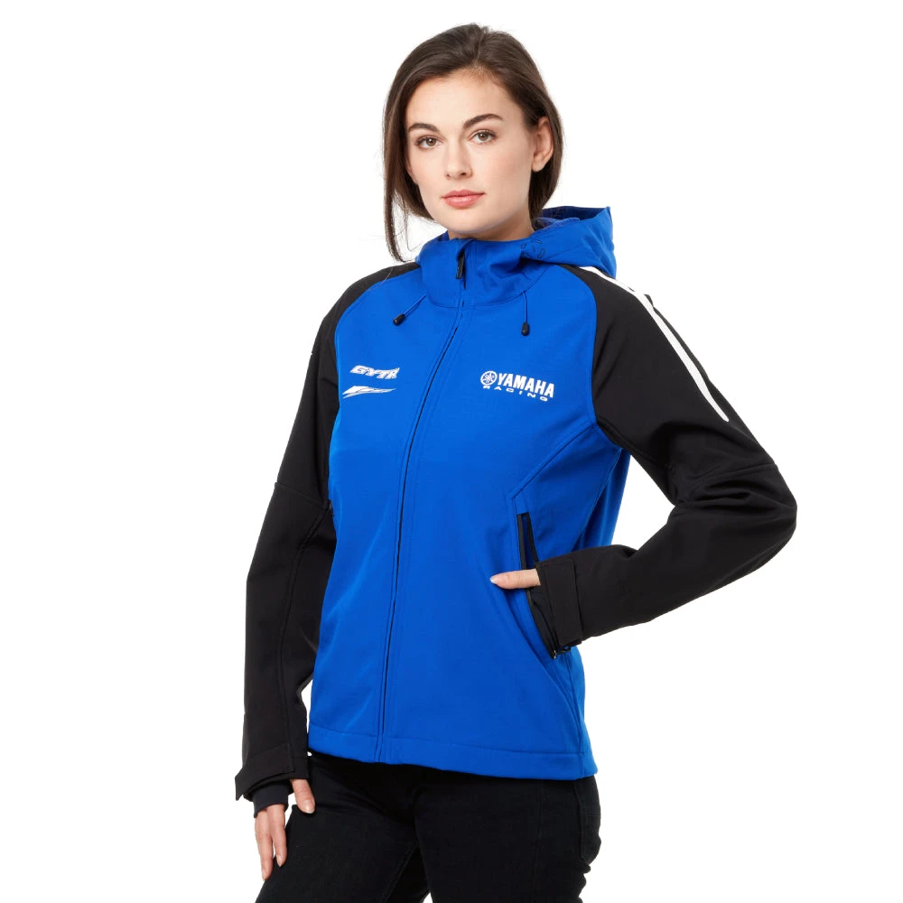 Yamaha Women's Paddock Blue Pulse Softshell Jacket 5 Yamaha Women's Paddock Blue Pulse Softshell Jacket - Image 3