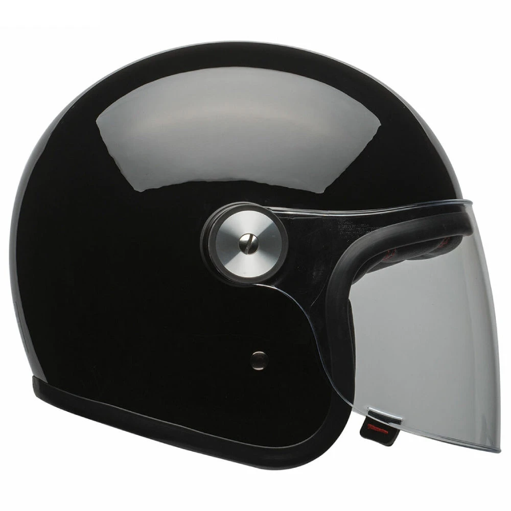 Bell Cruiser Riot Open Face Helmet Solid Black 5 Bell Cruiser Riot Open Face Helmet Solid Black - Image 3