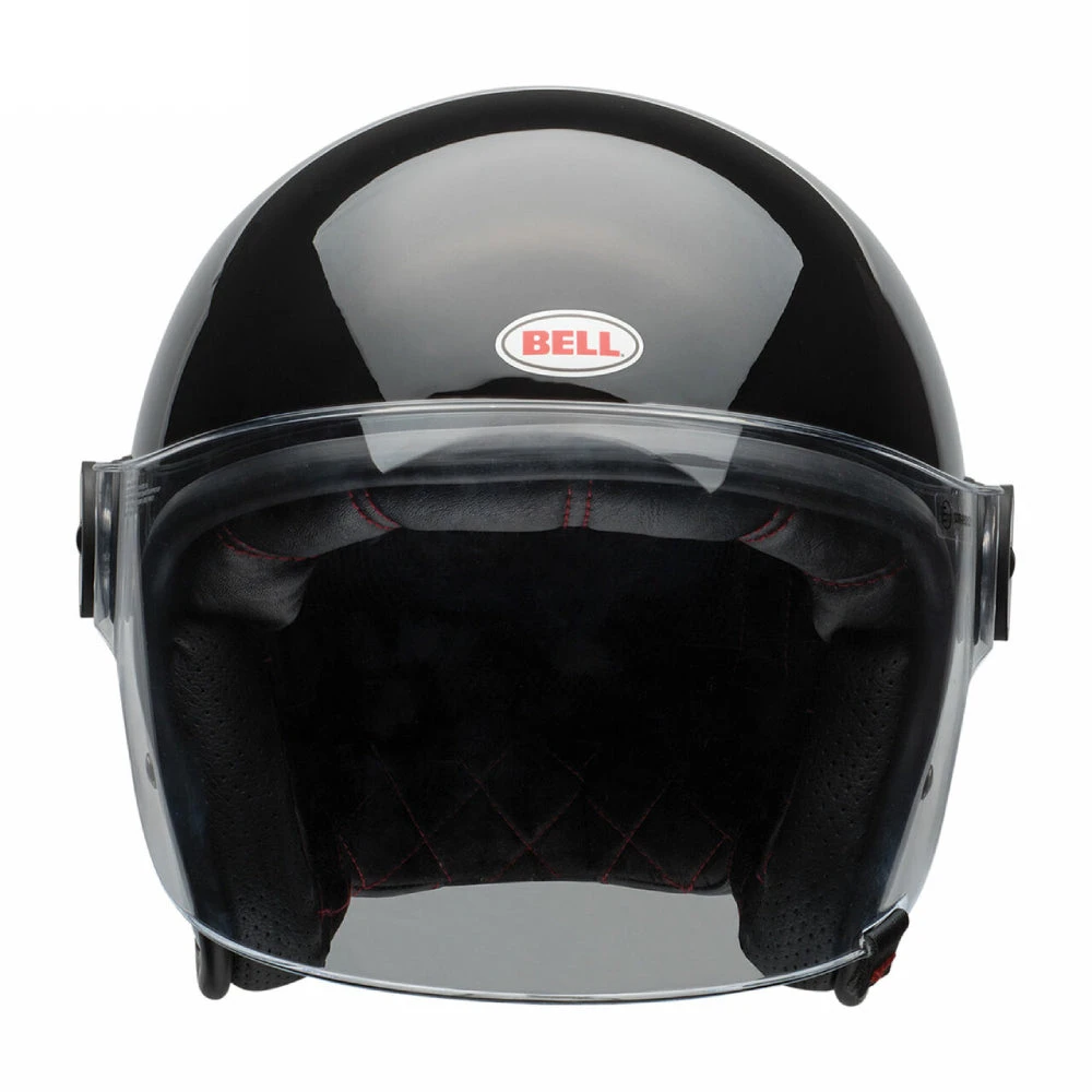 Bell Cruiser Riot Open Face Helmet Solid Black 4 Bell Cruiser Riot Open Face Helmet Solid Black - Image 2