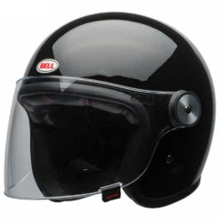 Bell Cruiser Riot Open Face Helmet Solid Black