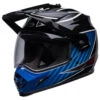 Bell MX MX-9 Adventure MIPS Helmet Dalton Black / Blue -Motorcycle Equipment Store BellMX 9AdventureMipsHelmetDaltonBlackBlueBH 713638