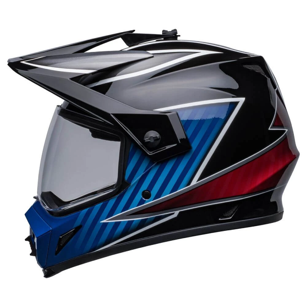 Bell MX MX-9 Adventure MIPS Helmet Dalton Black / Blue 4 Bell MX MX-9 Adventure MIPS Helmet Dalton Black / Blue - Image 2