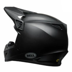 Bell MX-9 MIPS Motocross Helmet Matte Black -Motorcycle Equipment Store BellMX 9MIPSHelmetMatteBlackLeftRear3Qtr