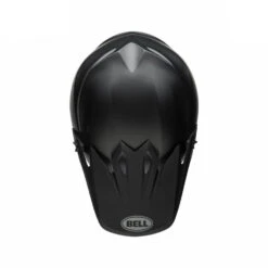 Bell MX-9 MIPS Motocross Helmet Matte Black -Motorcycle Equipment Store BellMX 9MIPSHelmetMatteBlackTop