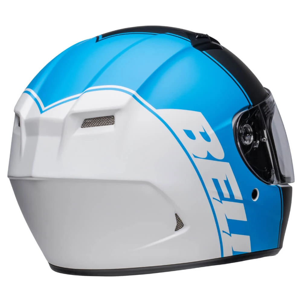 Bell Street Qualifier Ascent Helmet Matt Black / Cyan 7 Bell Street Qualifier Ascent Helmet Matt Black / Cyan - Image 5