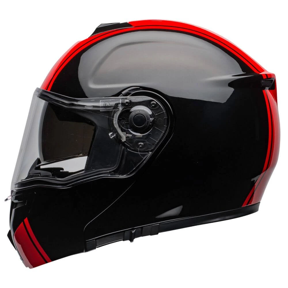 Bell Street SRT Modular Helmet Ribbon Black / Red 4 Bell Street SRT Modular Helmet Ribbon Black / Red - Image 2