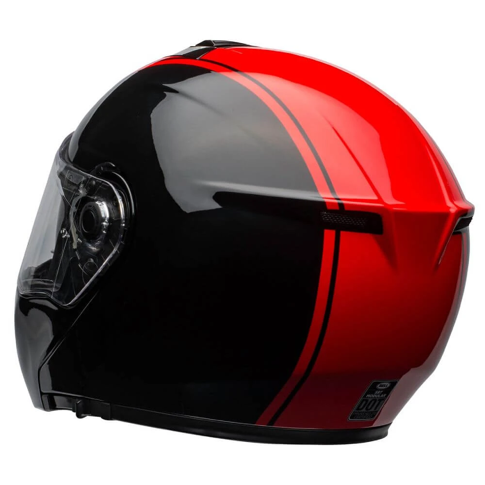 Bell Street SRT Modular Helmet Ribbon Black / Red 5 Bell Street SRT Modular Helmet Ribbon Black / Red - Image 3