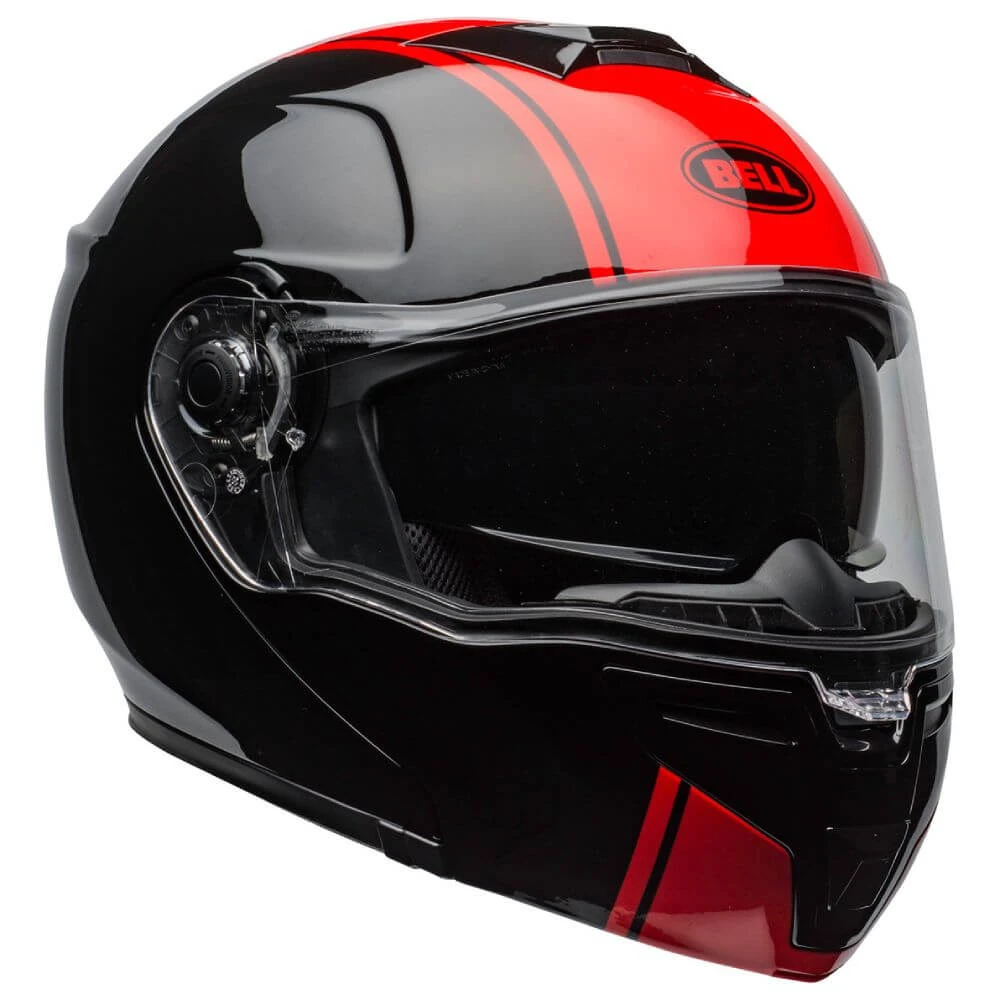 Bell Street SRT Modular Helmet Ribbon Black / Red 9 Bell Street SRT Modular Helmet Ribbon Black / Red - Image 7