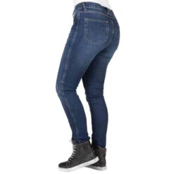 Bull-it Tactical Icona Ladies Slim Jeans Blue -Motorcycle Equipment Store Bull itTacticalIconaBlueSlimJeansrear