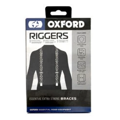 Oxford Braces "Riggers" (5 Styles) 25 Oxford Braces "Riggers" (5 Styles) -Motorcycle Equipment Store CA051 OxfordBracesSkullsbox