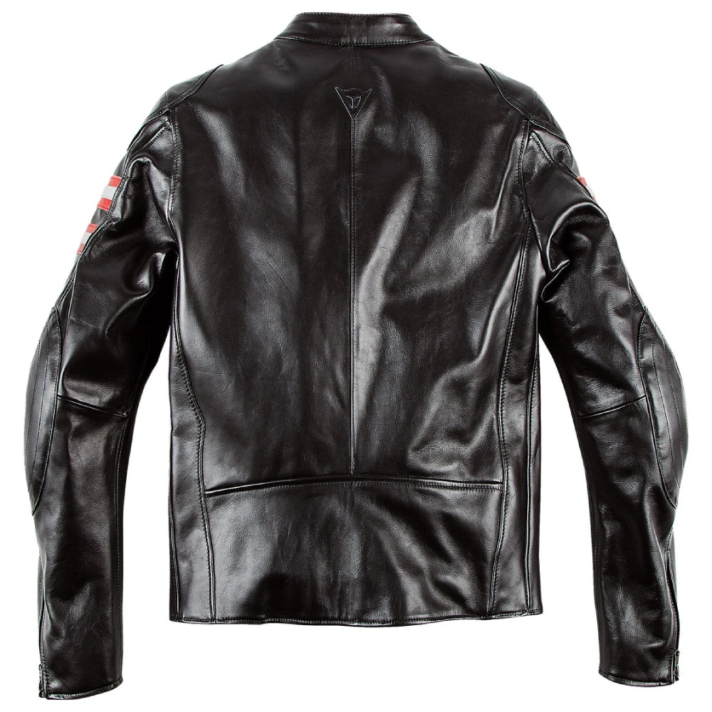 Dainese Rapida Leather Jacket Black / Red 6 Dainese Rapida Leather Jacket Black / Red - Image 4