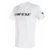 Dainese T-Shirt White / Black -Motorcycle Equipment Store DaineseT ShirtWhiteBlackD1896745 601Front3qtr