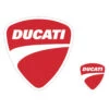 Ducati Logo Sticker 1 Ducati Logo Sticker -Motorcycle Equipment Store DucatiLogoStickerDU 987700759