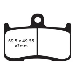 EBC Sintered HH Brake Pads (FA347HH) -Motorcycle Equipment Store EBCSinteredHHBrakePad FA347HH