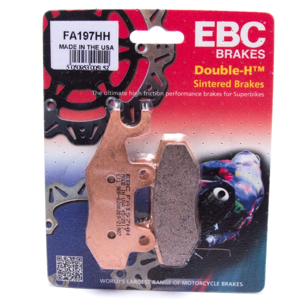 EBC Sintered HH Brake Pads (FA197HH) 4 EBC Sintered HH Brake Pads (FA197HH) - Image 2