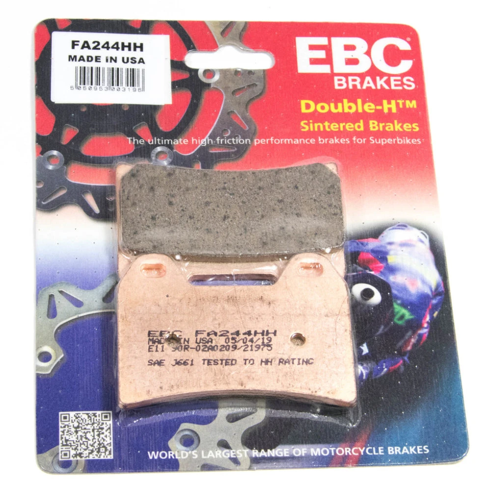 EBC Sintered HH Brake Pads (FA244HH) 4 EBC Sintered HH Brake Pads (FA244HH) - Image 2