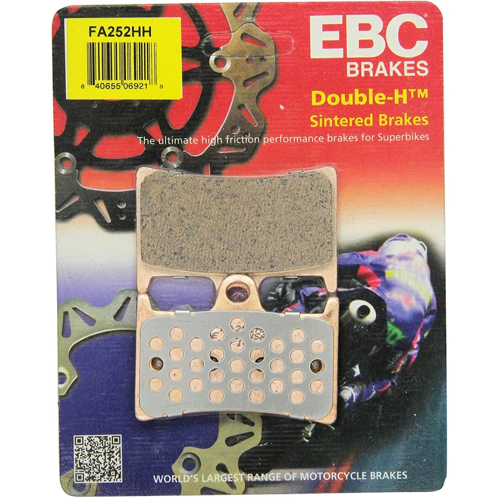 EBC Sintered HH Brake Pads (FA252HH) 4 EBC Sintered HH Brake Pads (FA252HH) - Image 2