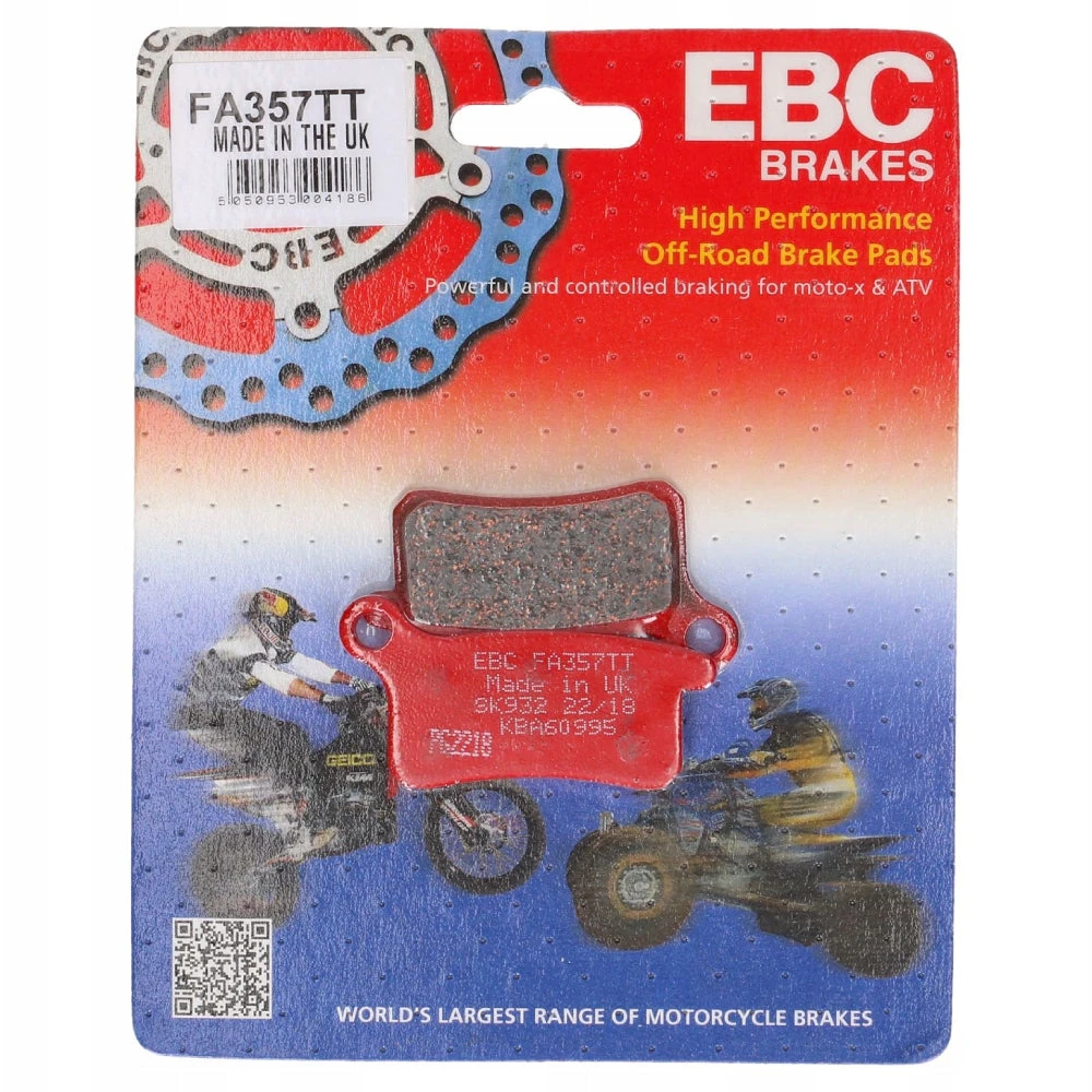 EBC Standard Brake Pads (FA357TT) 4 EBC Standard Brake Pads (FA357TT) - Image 2