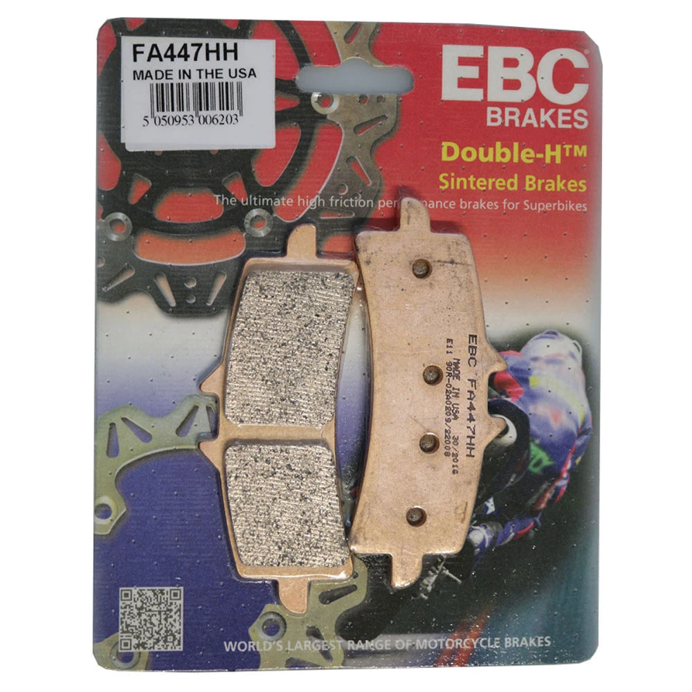 EBC Sintered HH Brake Pads (FA447HH) 4 EBC Sintered HH Brake Pads (FA447HH) - Image 2