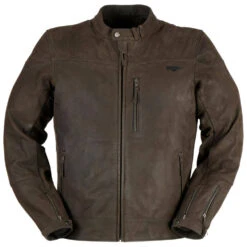 Furygan Clint Evo Men's Leather Jacket Brown