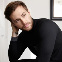 Knox Joseph Turtleneck Long Sleeve Top -Motorcycle Equipment Store KN20005 KnoxJoshephBaseLayerTopmodel