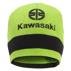 Kawasaki Sports 2023 Beanie -Motorcycle Equipment Store KawasakiSports2023Beanie014SPA231000ReversedFront