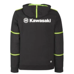 Kawasaki Sports 2023 Men's Hoody -Motorcycle Equipment Store KawasakiSports2023Hoody273SPM2310Rear
