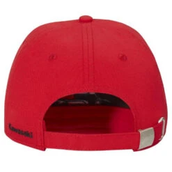 Kawasaki Z-50th Peak Cap Red -Motorcycle Equipment Store KawasakiZ 50thRedPeakCap023SEU22210URear