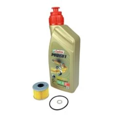 Kawasaki Z125 Oil Filter Service Kit + O-Ring (Castrol Oil)