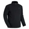Oxford Advanced Half-Zip Fleece Black -Motorcycle Equipment Store LA214501 OxfordAdvancedBlackHalfzipFleece