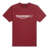 Triumph Cartmel T-Shirt Syrah -Motorcycle Equipment Store MTSS20038 M1