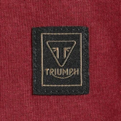 Triumph Cartmel T-Shirt Syrah -Motorcycle Equipment Store MTSS20038 M4