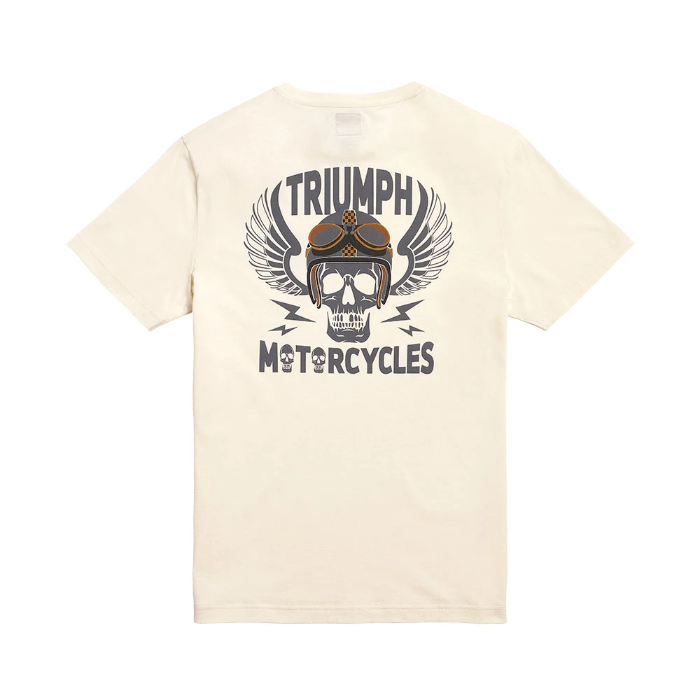 Triumph Reckless T-Shirt Bone 4 Triumph Reckless T-Shirt Bone - Image 2
