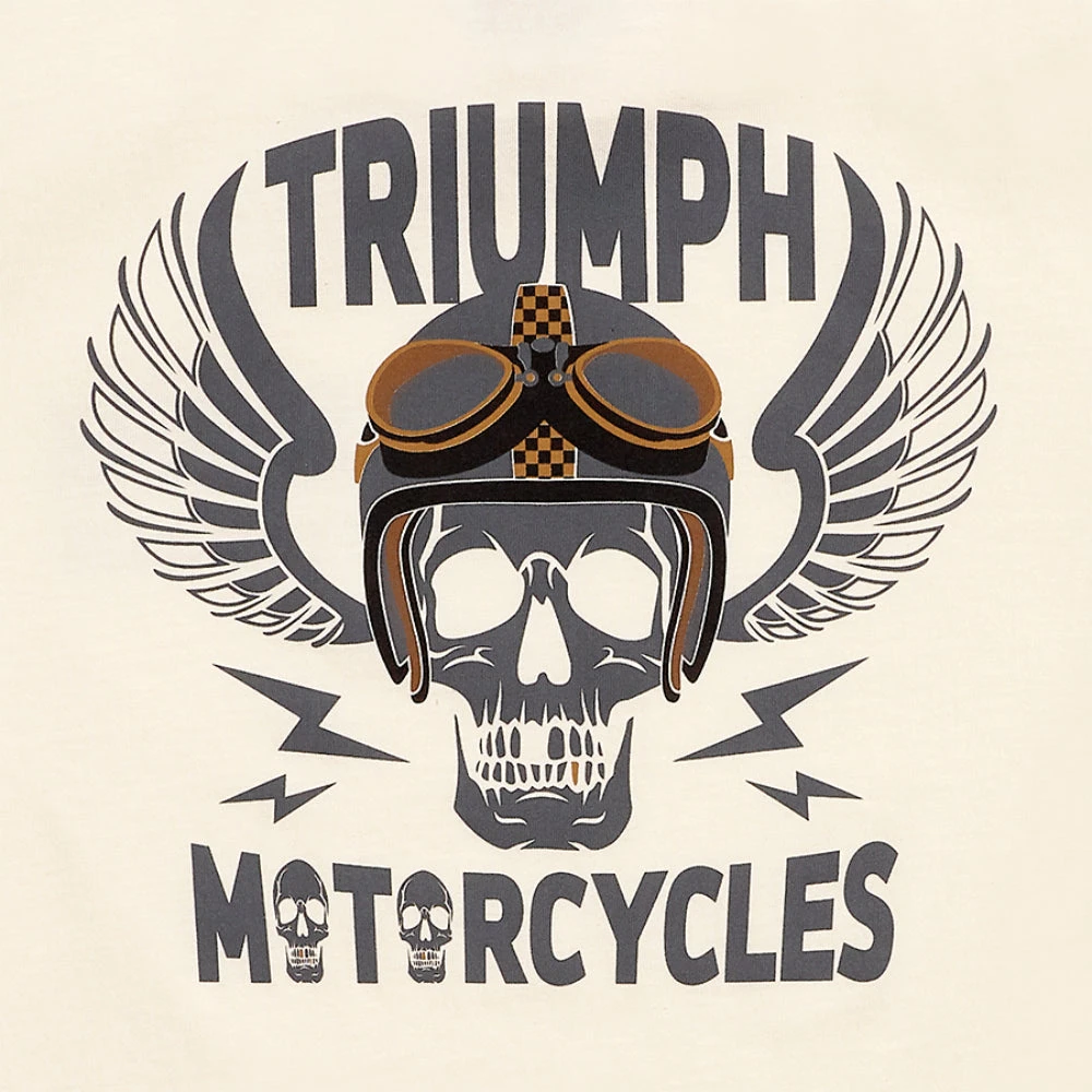 Triumph Reckless T-Shirt Bone 6 Triumph Reckless T-Shirt Bone - Image 4