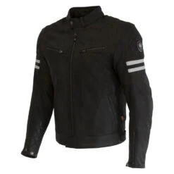 Merlin Hixon II Leather Jacket Black