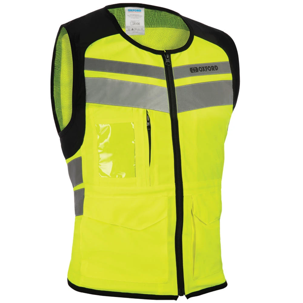 Oxford High-Vis Yellow Utility Vest 3 Oxford High-Vis Yellow Utility Vest