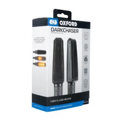 Oxford DarkChaser Sequential Indicators -Motorcycle Equipment Store OxfordDarkChaserSequentialIndicatorsEL364Packaging