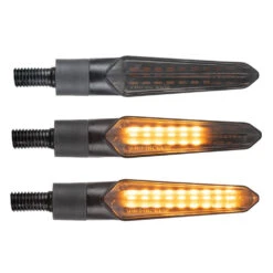 Oxford DarkHunter Sequential Indicators 16 Oxford DarkHunter Sequential Indicators -Motorcycle Equipment Store OxfordDarkHunterSequentialIndicatorsEL366LightingSequence