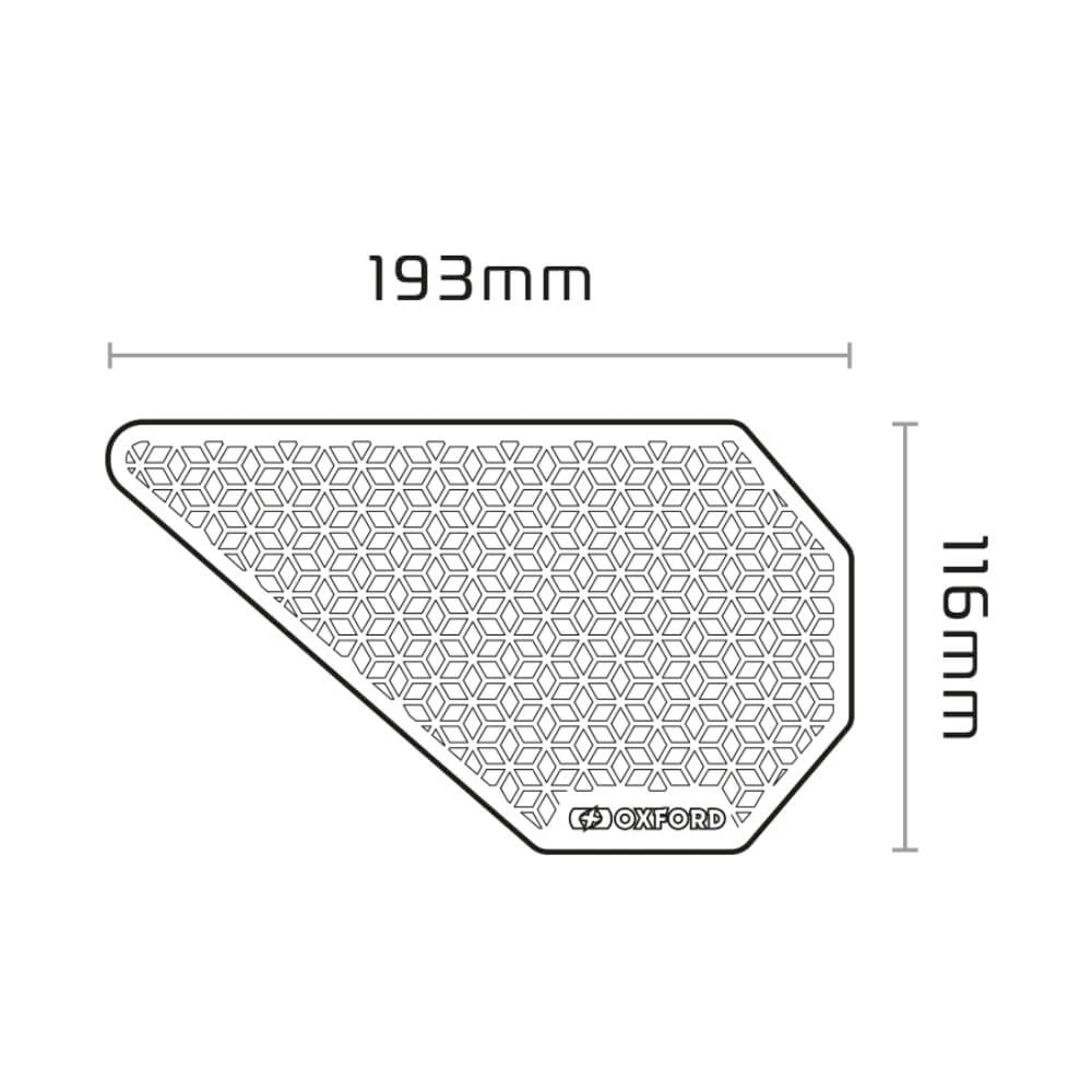 Oxford Gripper ADV Tank Grips 4 Oxford Gripper ADV Tank Grips - Image 2