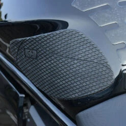 Oxford Gripper Silicone Tank Grip -Motorcycle Equipment Store OxfordGripperSiliconeTankGripOX615FittedLifestyle