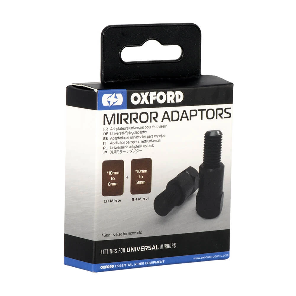 Oxford Mirror Adaptors (M10 To M8 Rev & M10 To M8) 4 Oxford Mirror Adaptors (M10 To M8 Rev & M10 To M8) - Image 2