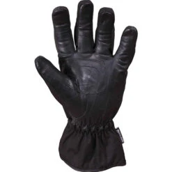 Richa Leather Gloves Black -Motorcycle Equipment Store RI 9904BK Richa9904LeatherGlovein